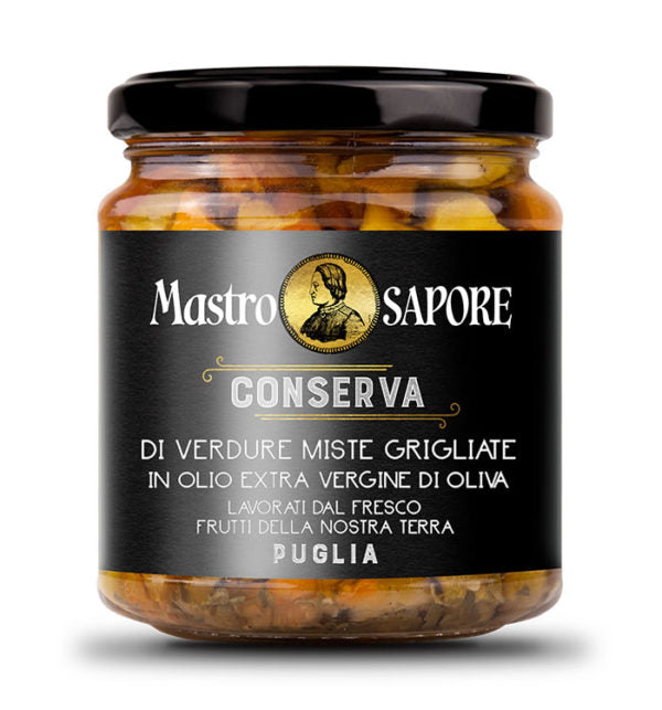Conserva di Verdure Miste Grigliate 280 gr